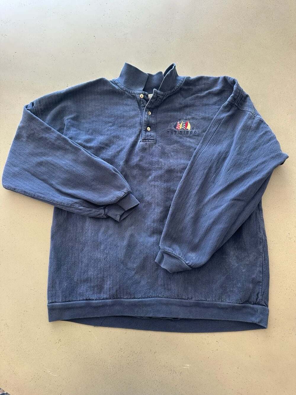Vintage Crazy Shirts Medium Pullover Sausalito Sweatshirt